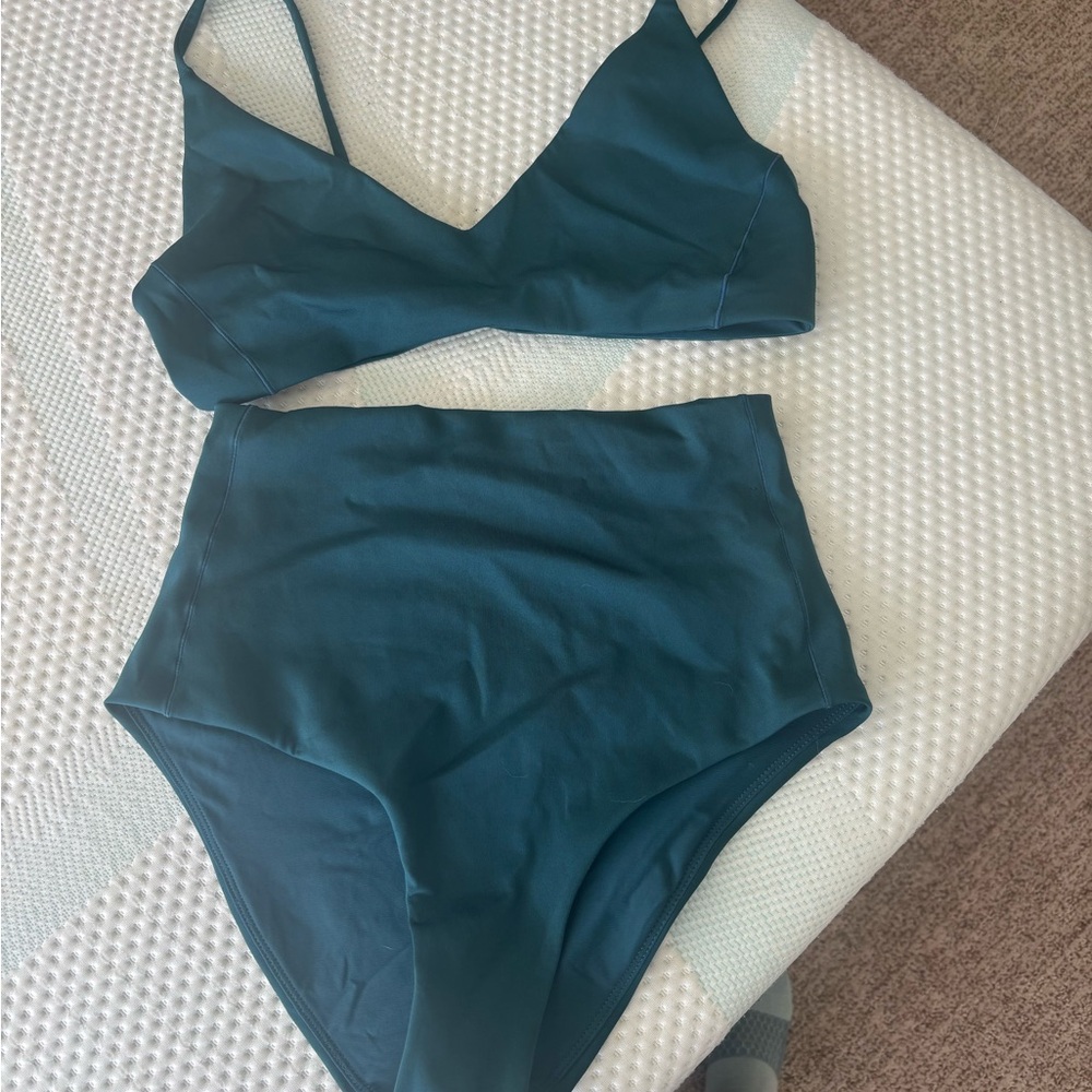 Teal Bikini Set